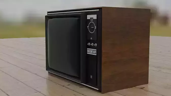 3D MODEL OF SOVIET TV