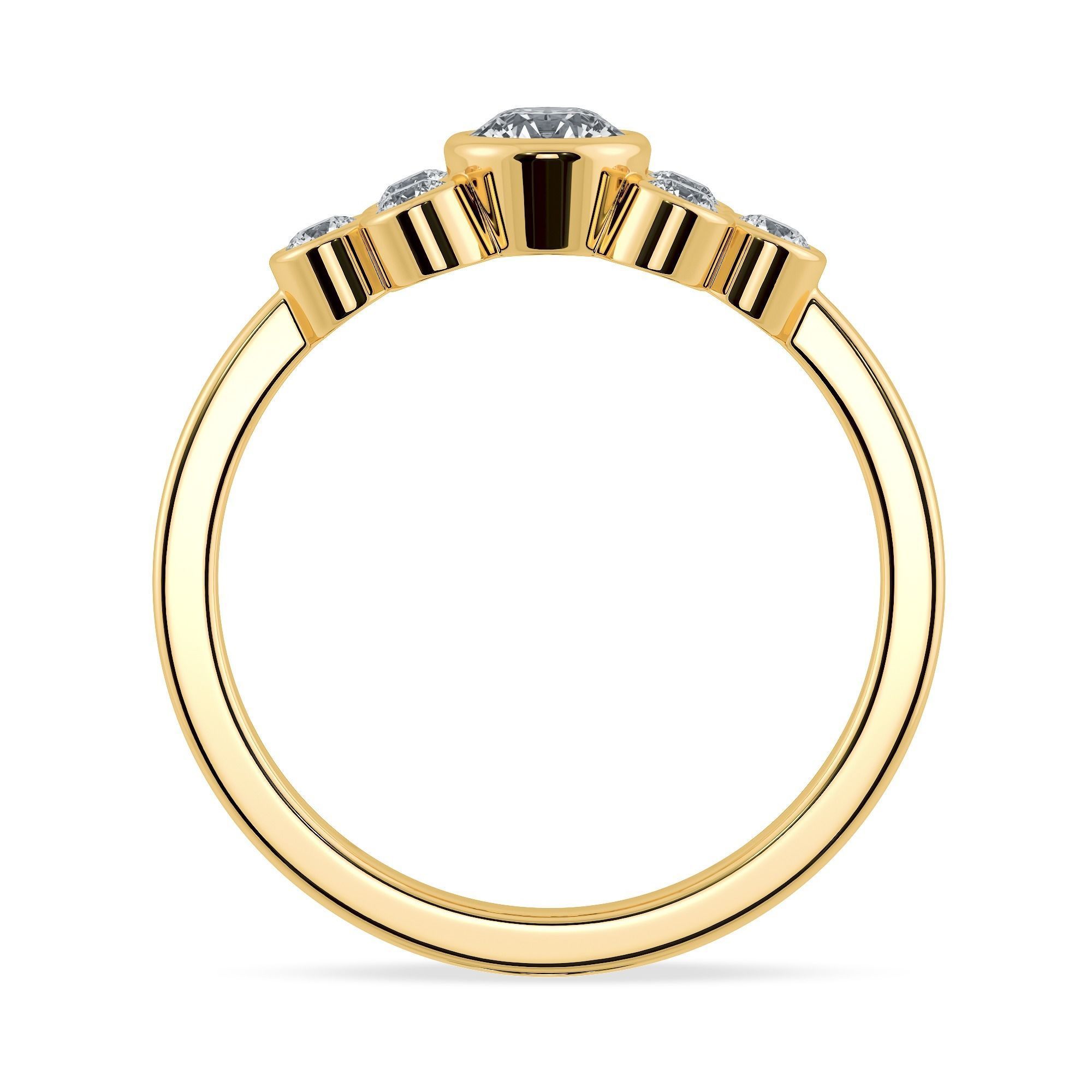 CJCRING061 diamond cluster ring gold 3D print model_7