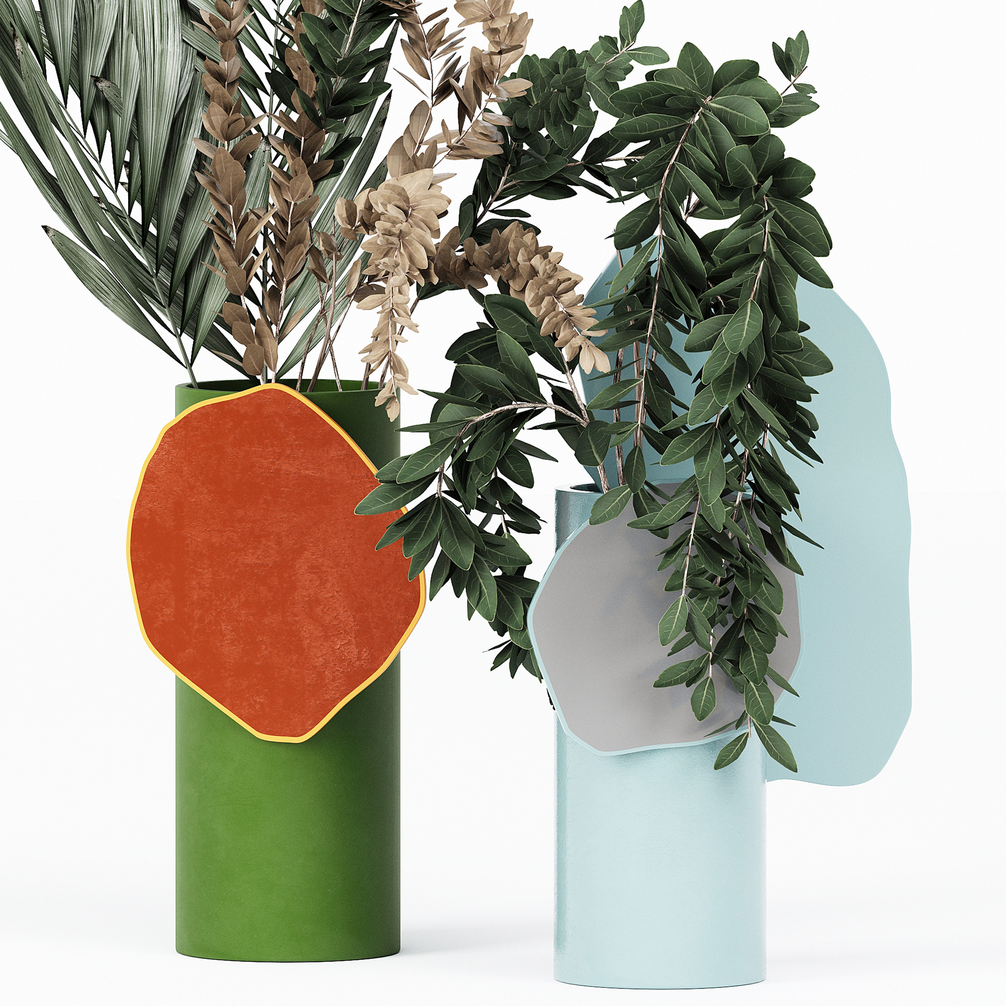 Flower Pack 209C 3D model_2