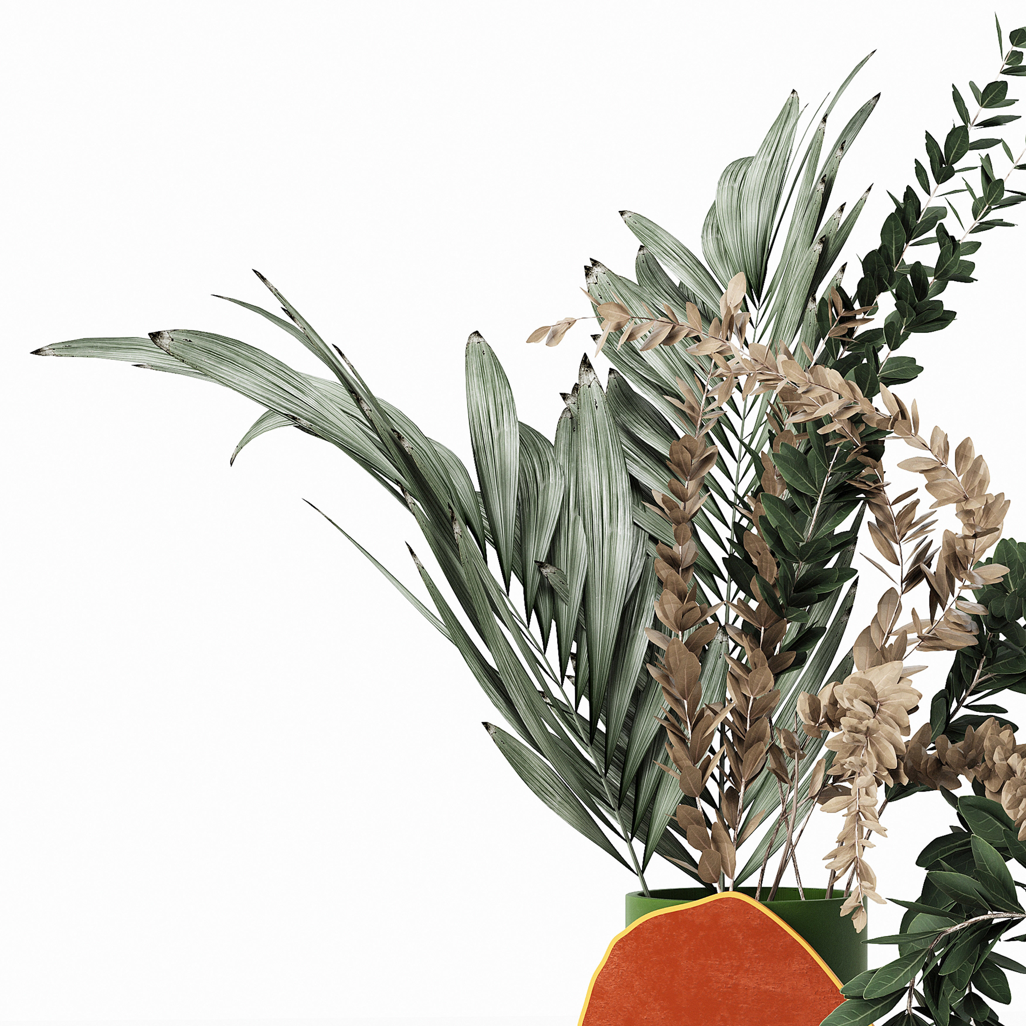 Flower Pack 209C 3D model_1