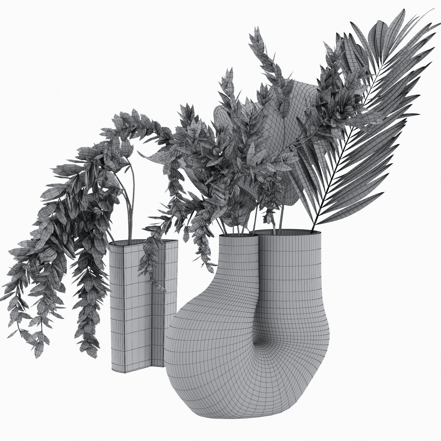 Flower Pack 210C 3D model_5