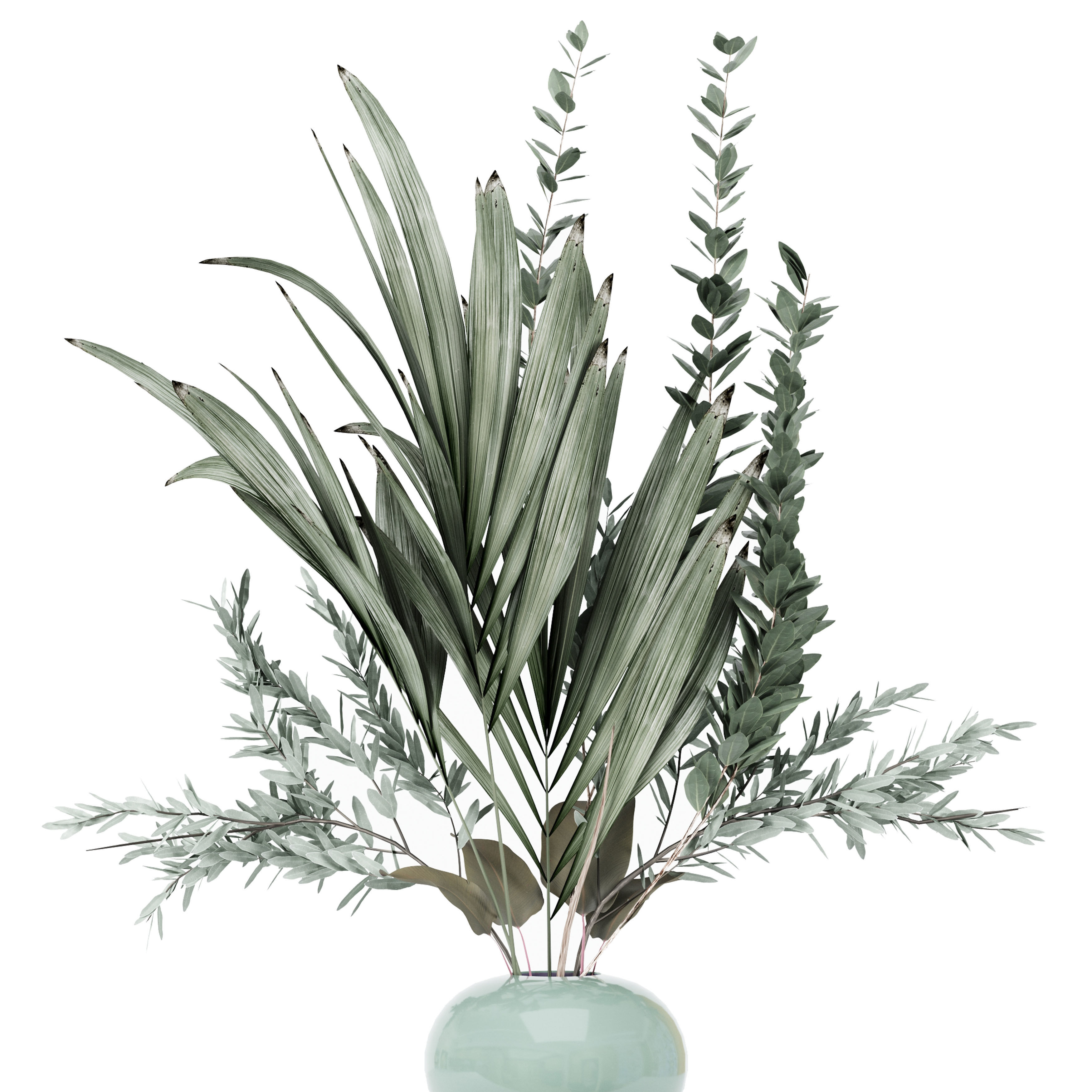 Flower Pack 210C 3D model_1