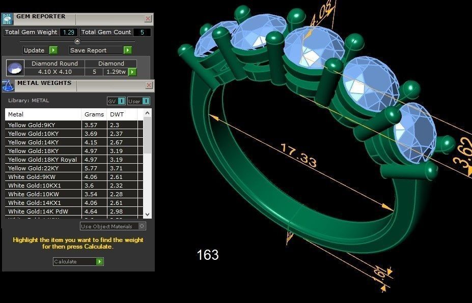 Jewelry CAD Printable file with Videos and Photos Render view 3D print model_24
