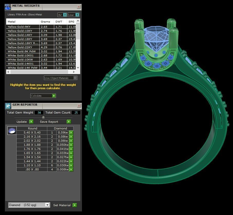 Jewelry CAD Printable file with Videos and Photos Render view 3D print model_24