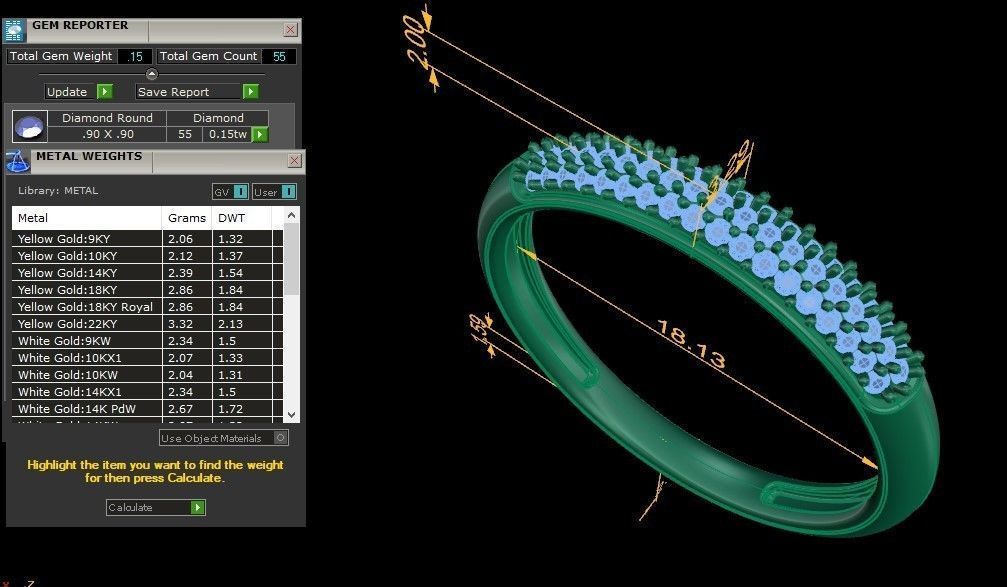 Jewelry CAD Printable file with Videos and Photos Render view 3D print model_24