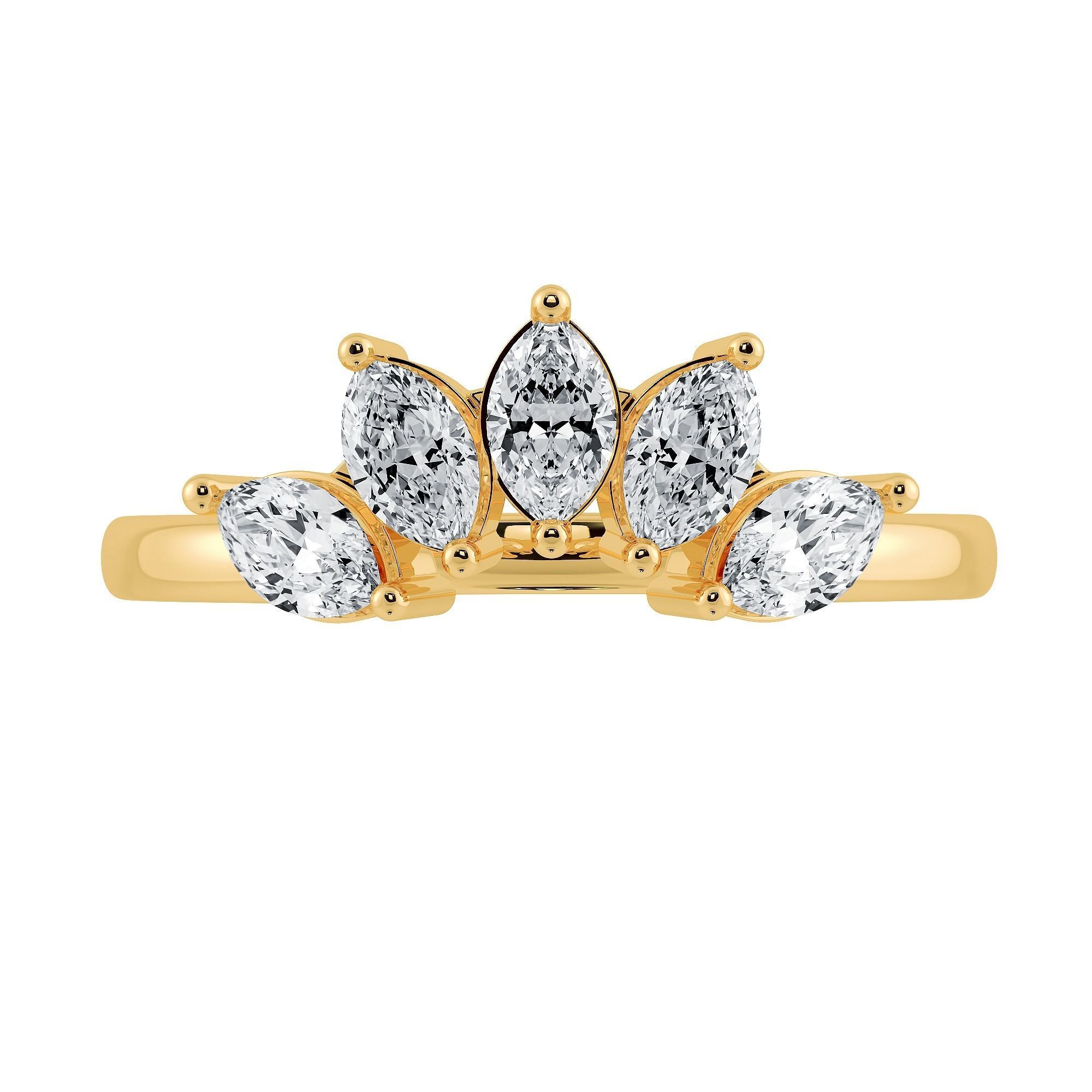 CJCRING030 marquise cut diamond ring 3D print model_16