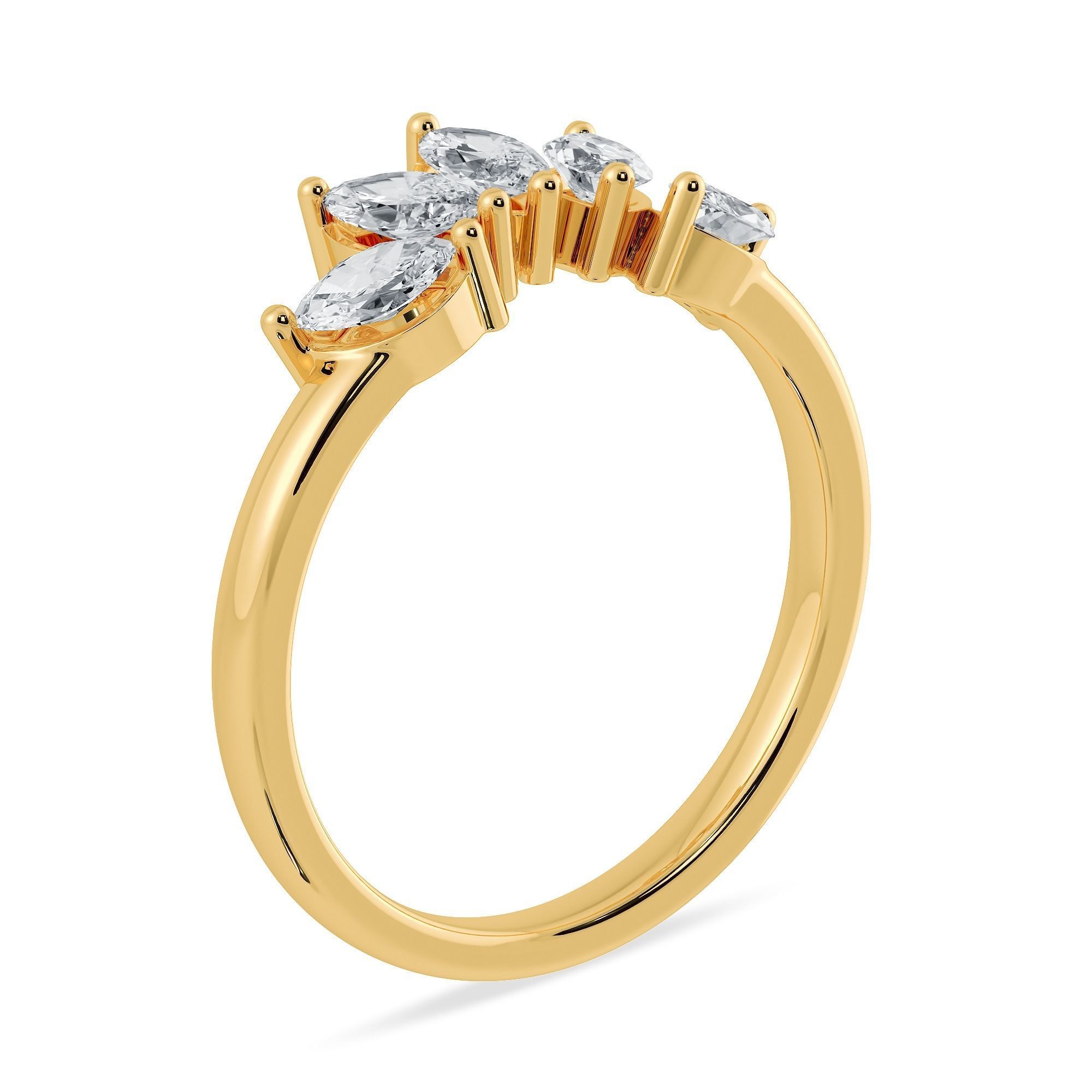 CJCRING030 marquise cut diamond ring 3D print model_12