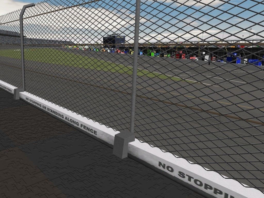 Daytona Speedway - Game Ready Low-poly 3D model_9