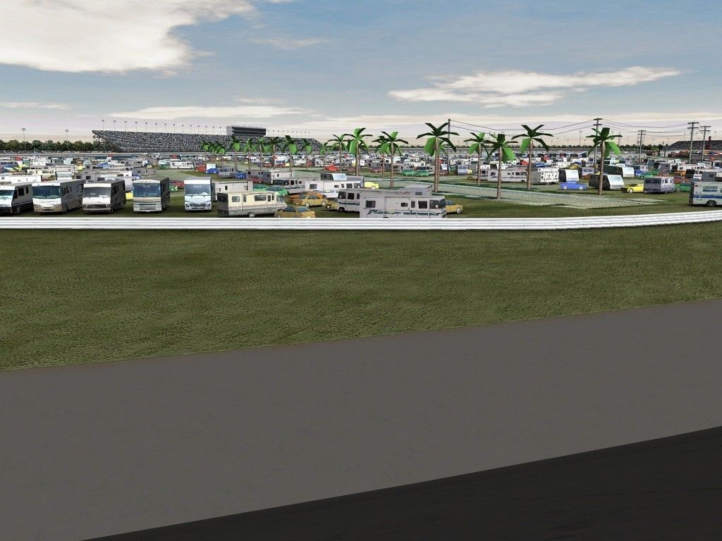 Daytona Speedway - Game Ready Low-poly 3D model_7