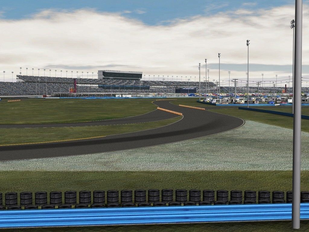 Daytona Speedway - Game Ready Low-poly 3D model_15