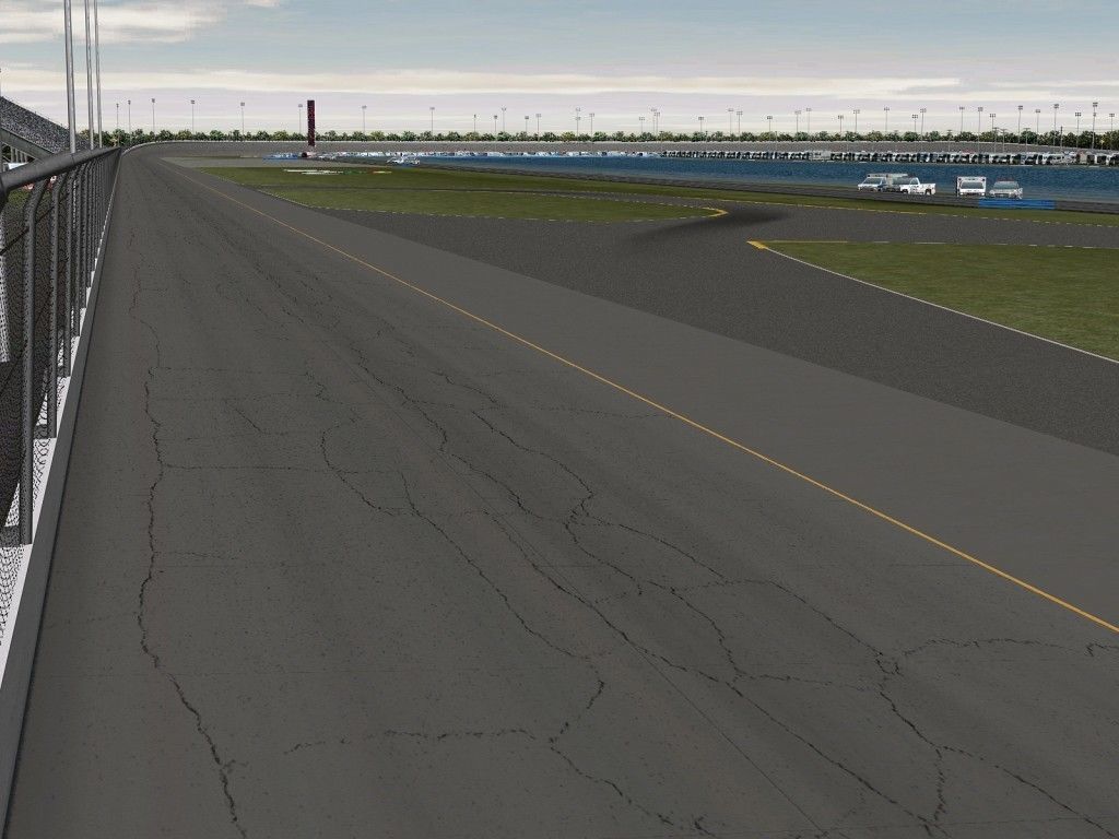 Daytona Speedway - Game Ready Low-poly 3D model_13