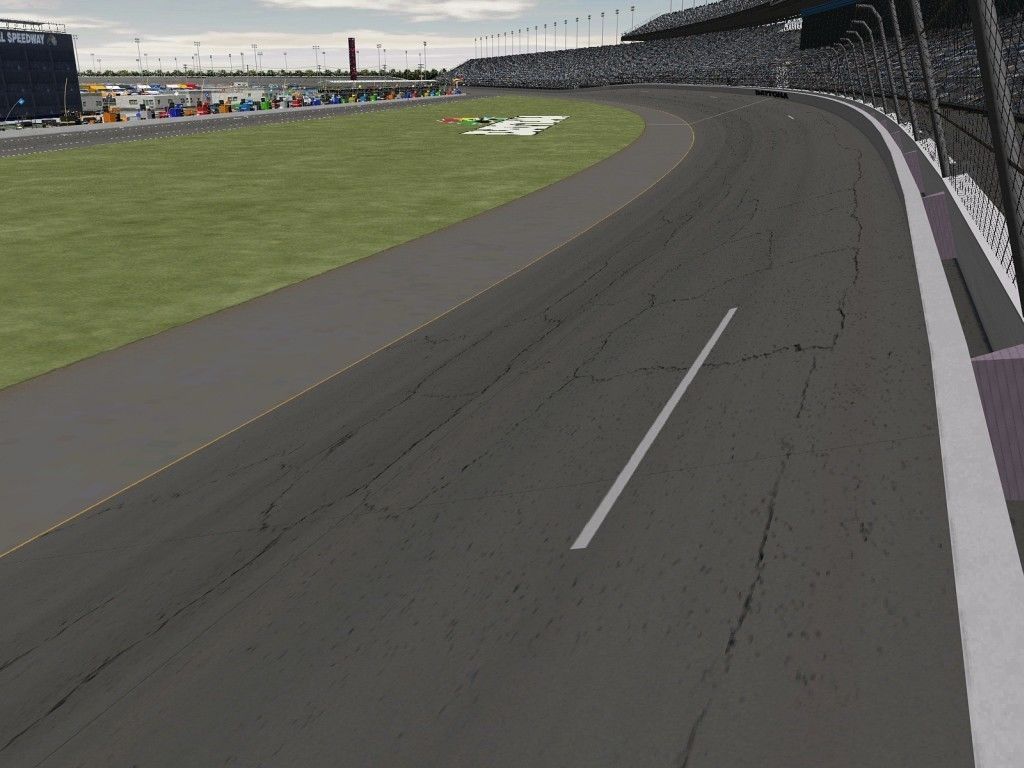 Daytona Speedway - Game Ready Low-poly 3D model_10