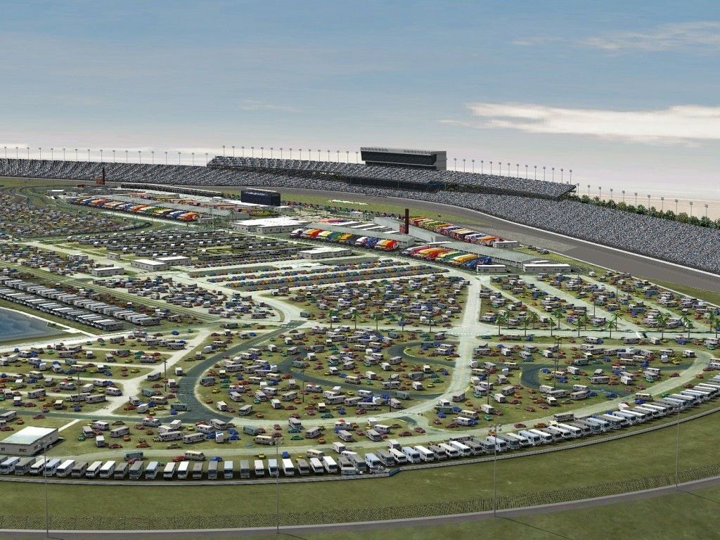 Daytona Speedway - Game Ready Low-poly 3D model_20