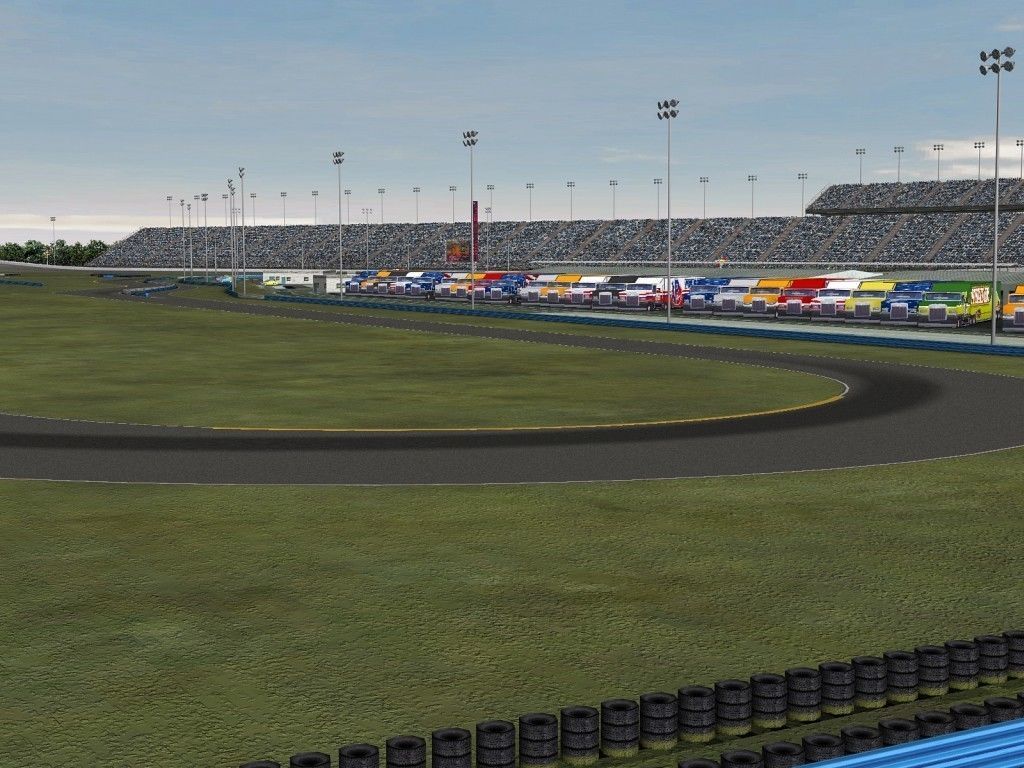 Daytona Speedway - Game Ready Low-poly 3D model_18
