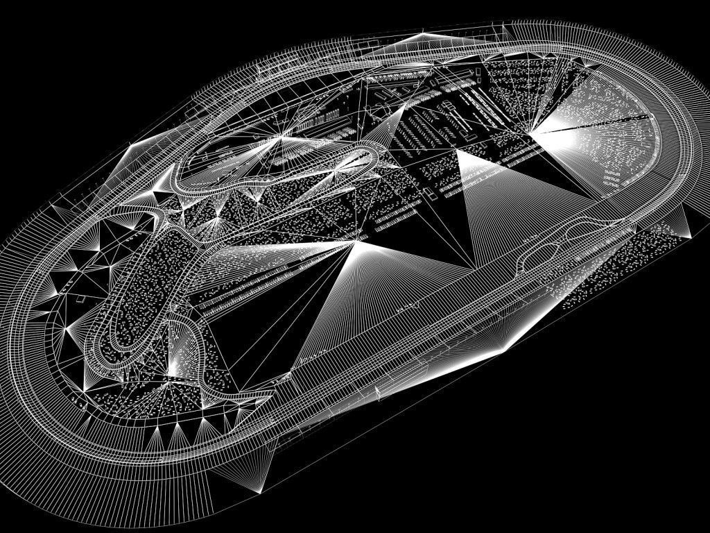 Daytona Speedway - Game Ready Low-poly 3D model_2