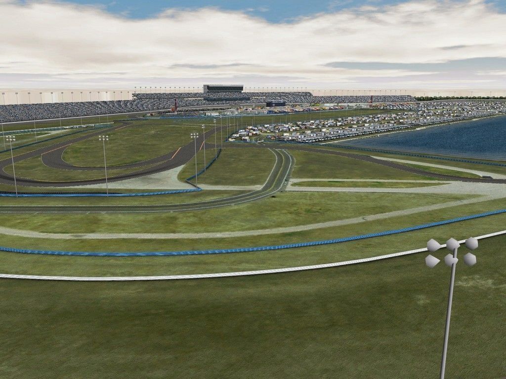 Daytona Speedway - Game Ready Low-poly 3D model_4