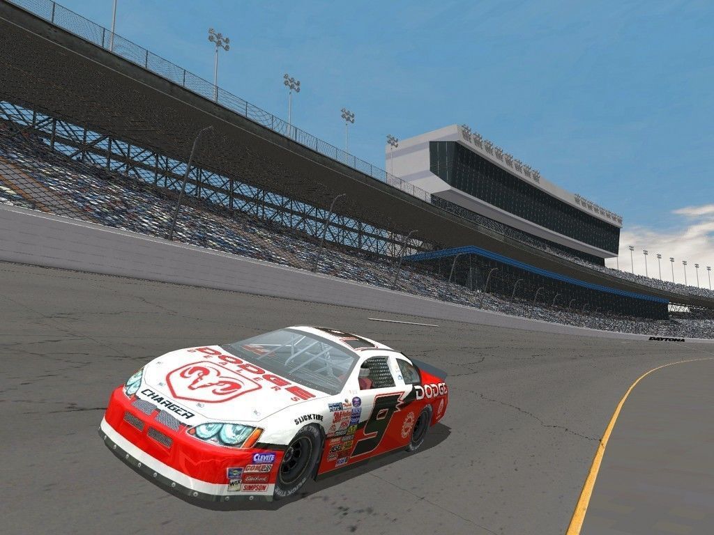 Daytona Speedway - Game Ready Low-poly 3D model_19