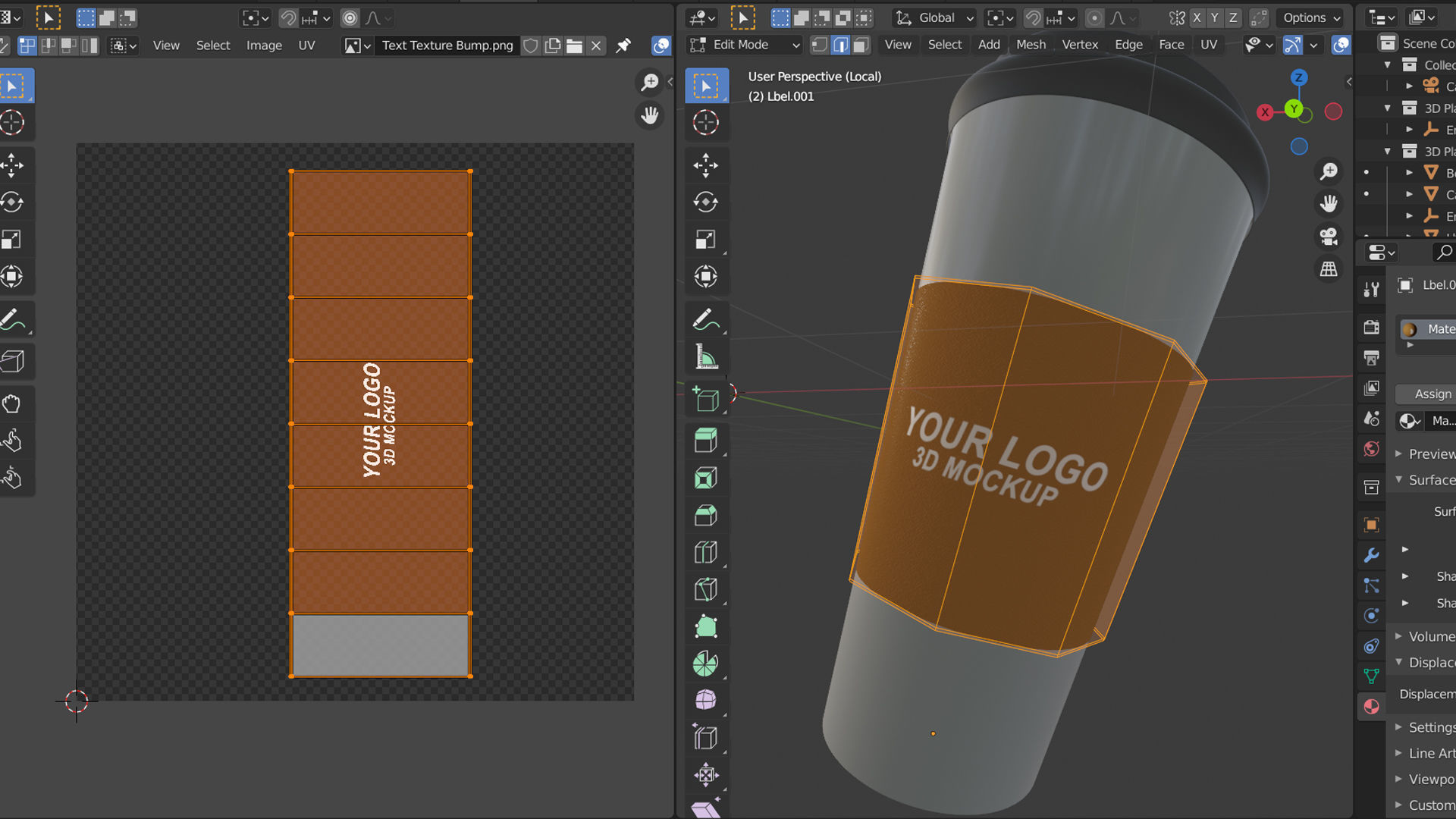 Plastic Coffee Cup 3D model_6
