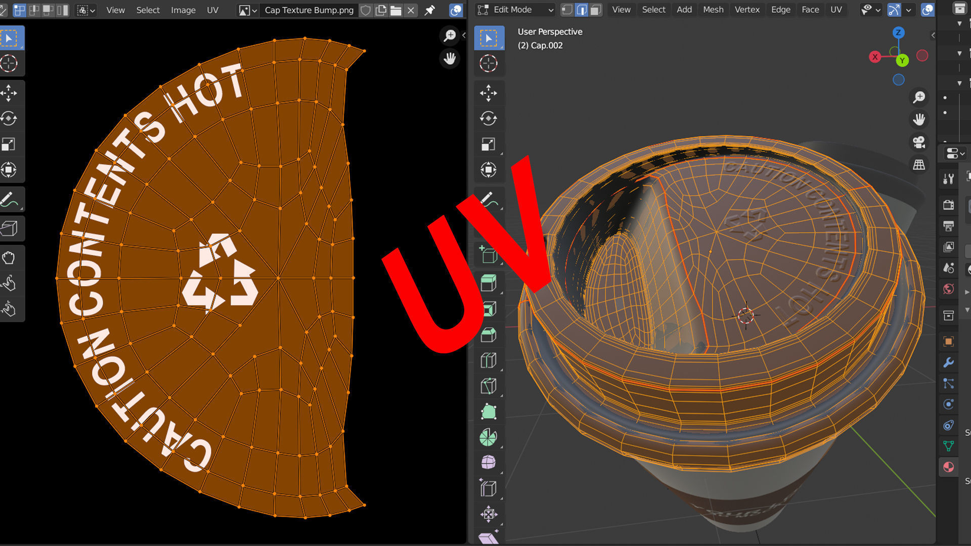 Plastic Coffee Cup 3D model_3