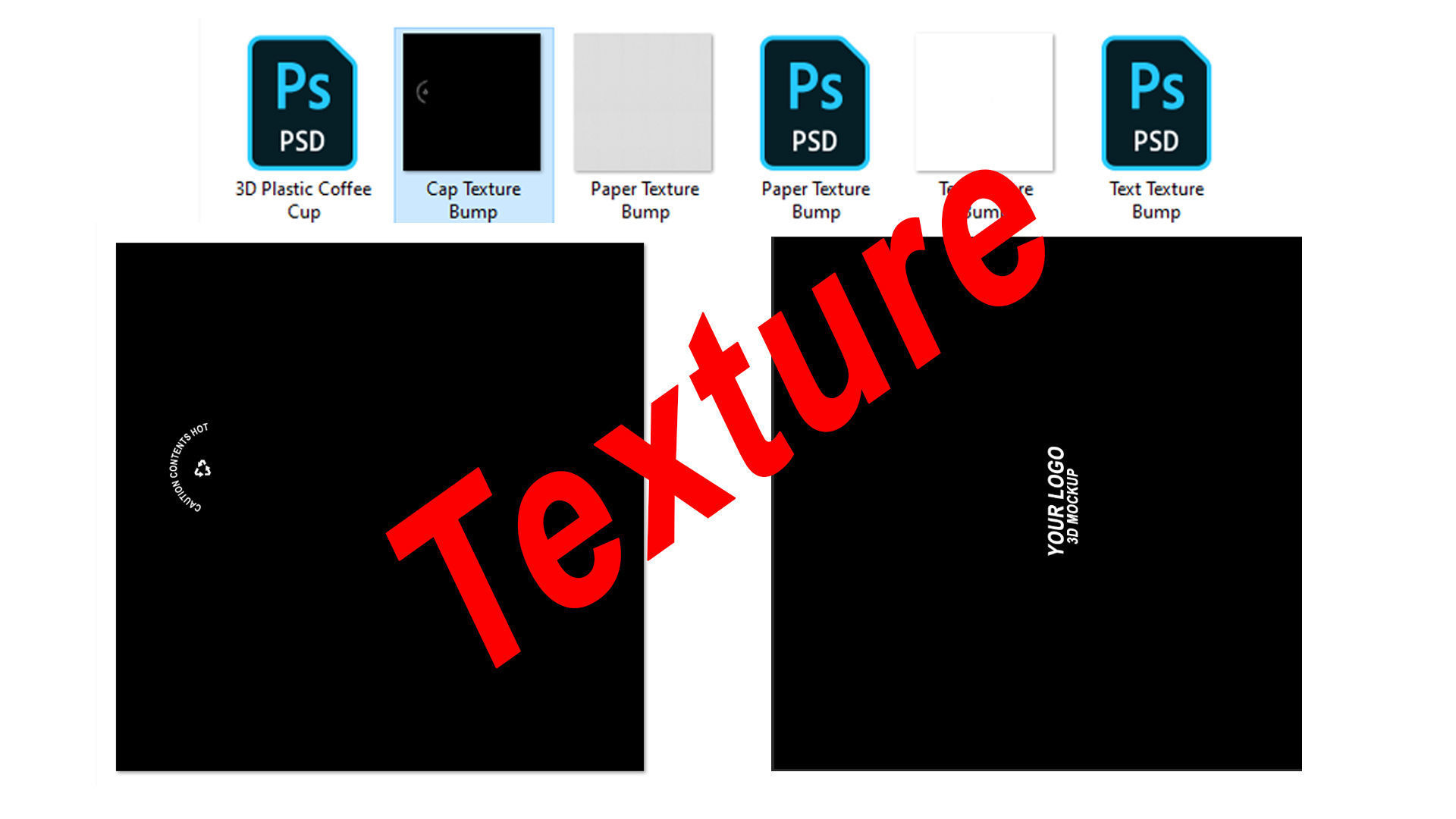 Plastic Coffee Cup 3D model_8