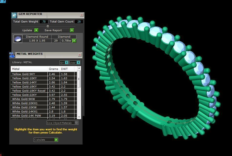 Jewelry CAD Printable file with Videos and Photos Render view 3D print model_24