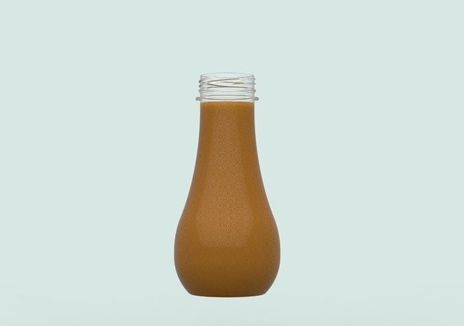 water bottle juice bottle 280ml with 2925 neck 3D print model 3D print model
