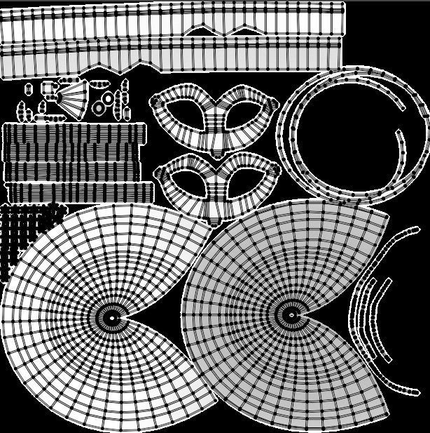 Viking helmet from Gjermundby Game ready model Low-poly 3D model_7