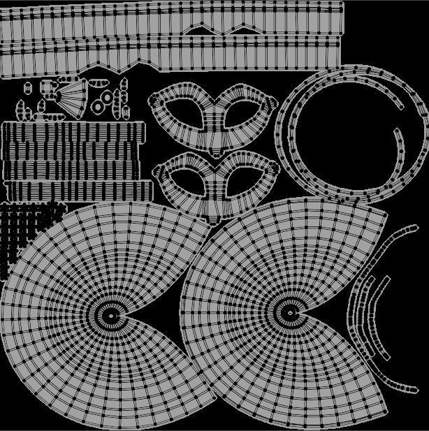 Viking helmet from Gjermundby Game ready model Low-poly 3D model_10