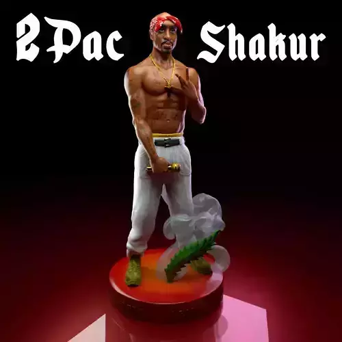TuPac Shakur -THe Legend Of Rap- 25 cm