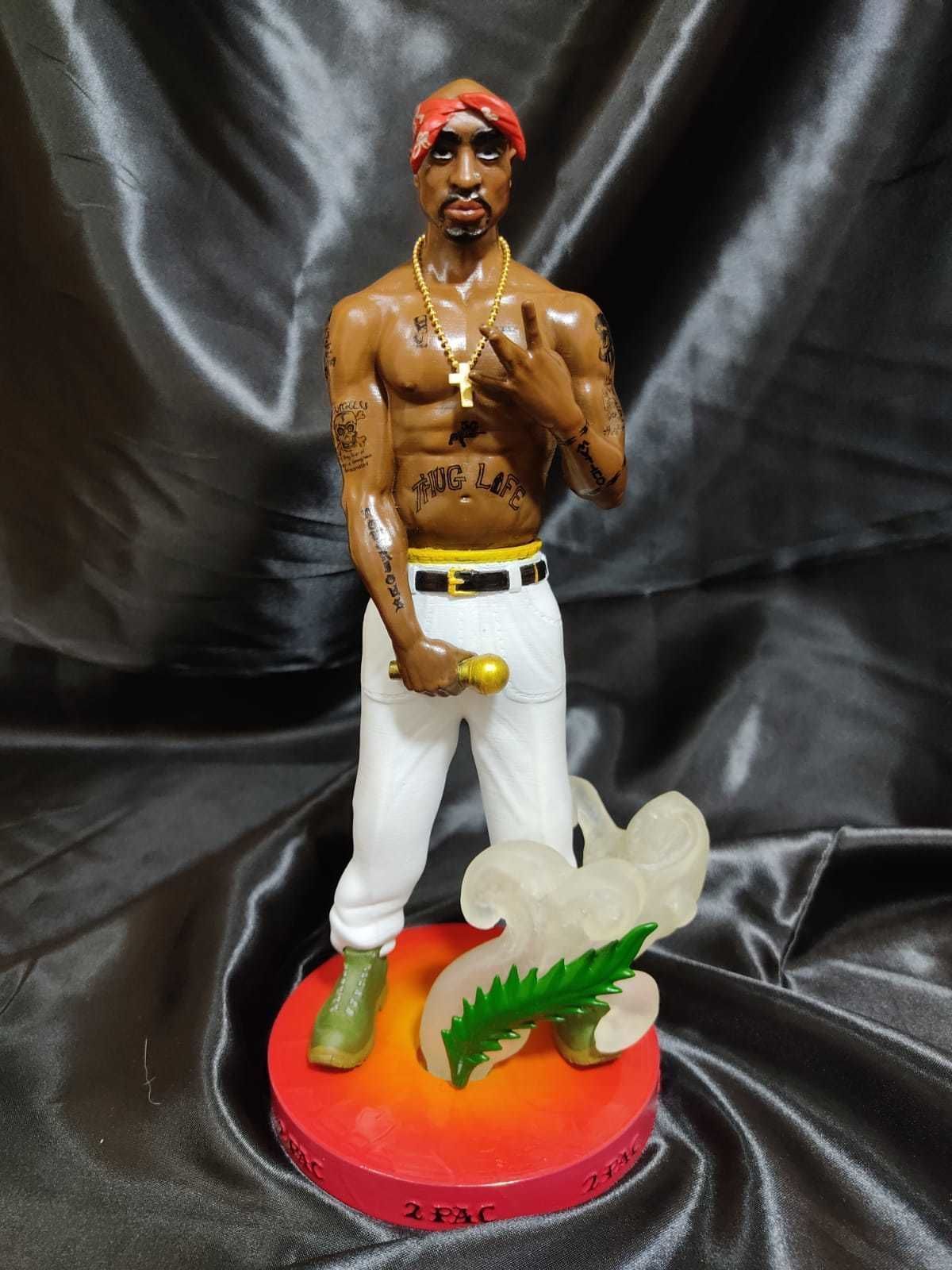 TuPac Shakur -THe Legend Of Rap- 25 cm 3D print model_17