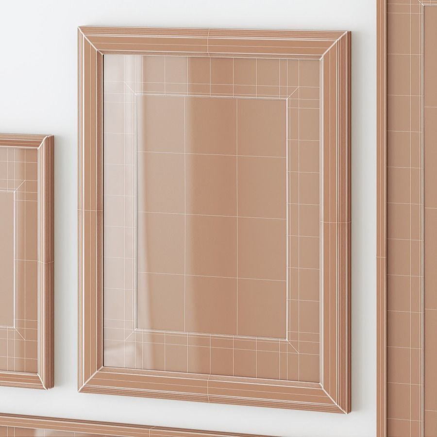 Gallery Wall  105 3D model_4