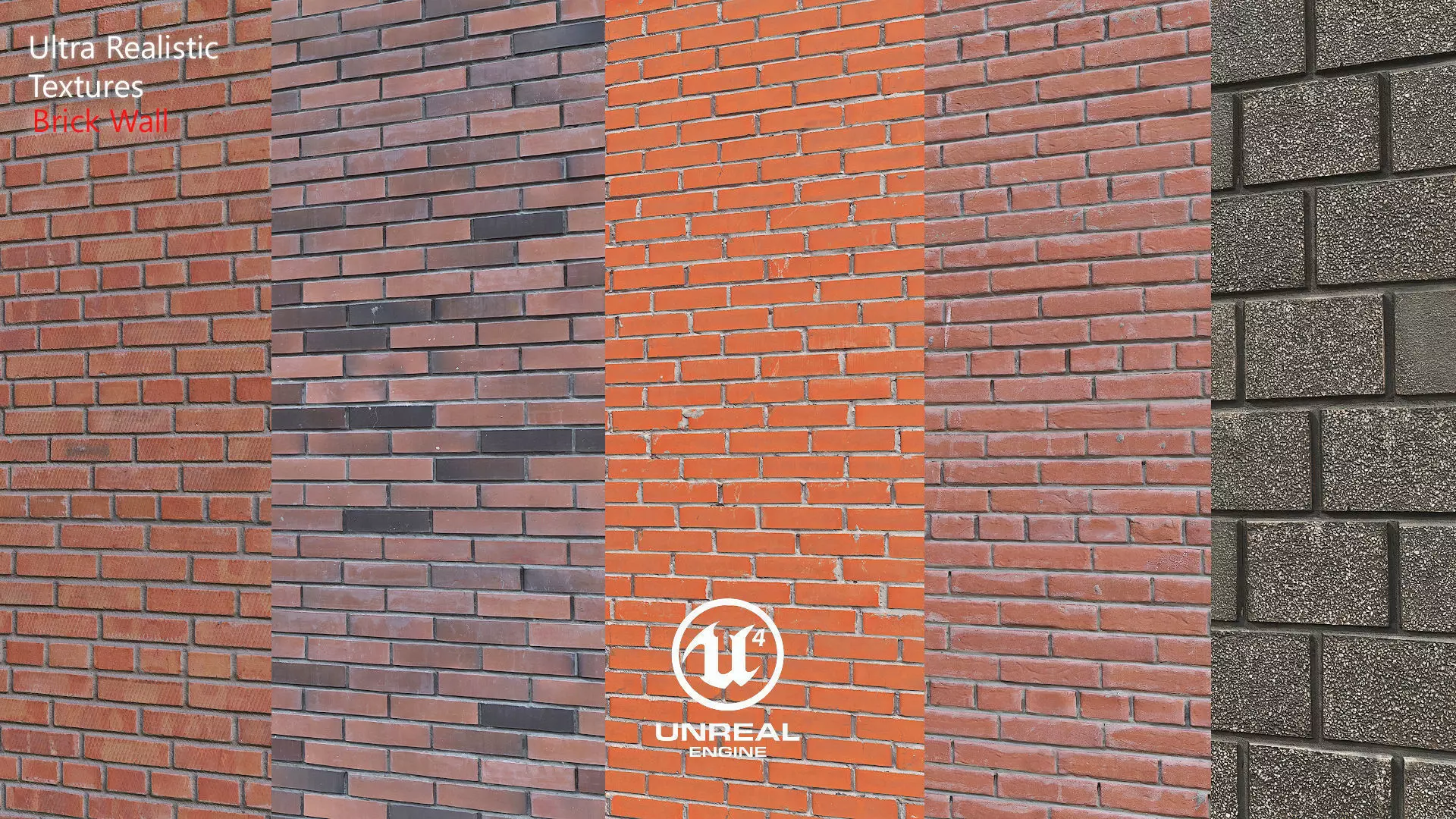 Brick rock 8k Vol1 UE4 3D model_0