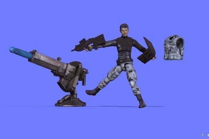 2009 GI-JOE - BREAKER - 3D SCAN  - 3D print model