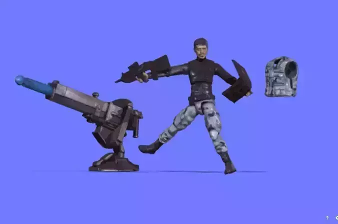 2009 GI-JOE - BREAKER - 3D SCAN  -