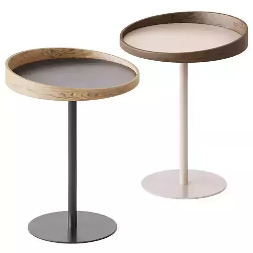 Crater End Table by Adesso