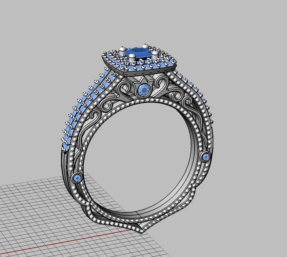 Ring ready for 3d print 3D print model_8