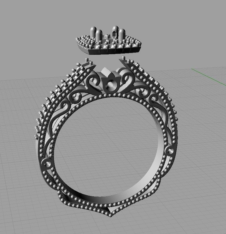 Ring ready for 3d print 3D print model_6