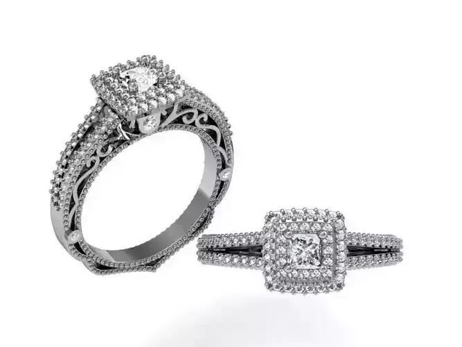 Ring ready for 3d print