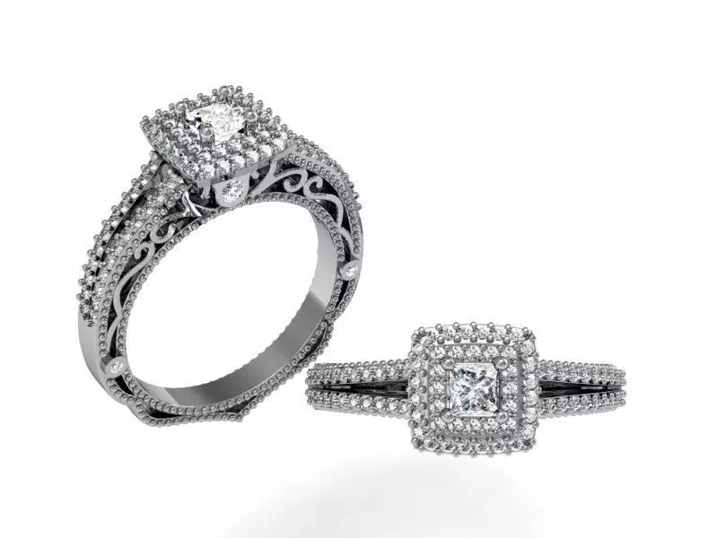 Ring ready for 3d print 3D print model_0