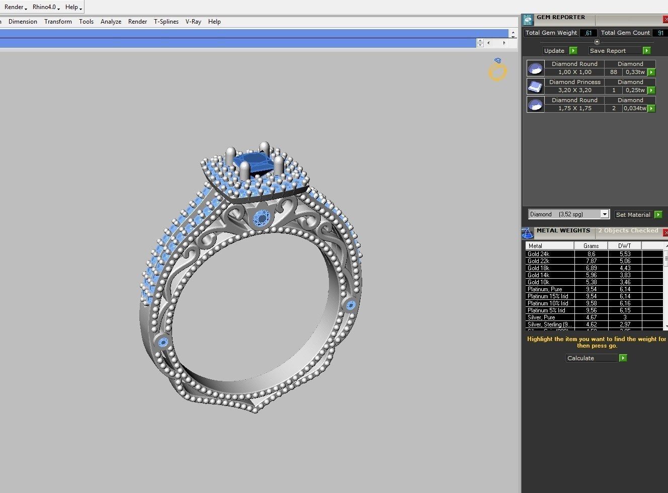 Ring ready for 3d print 3D print model_7