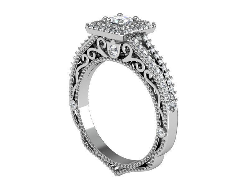 Ring ready for 3d print 3D print model_5