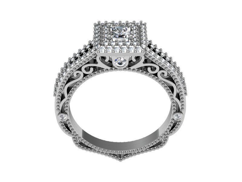 Ring ready for 3d print 3D print model_2