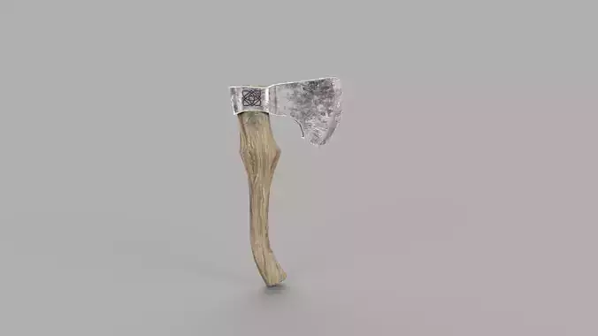 Axe Weapon Low-poly 3D model
