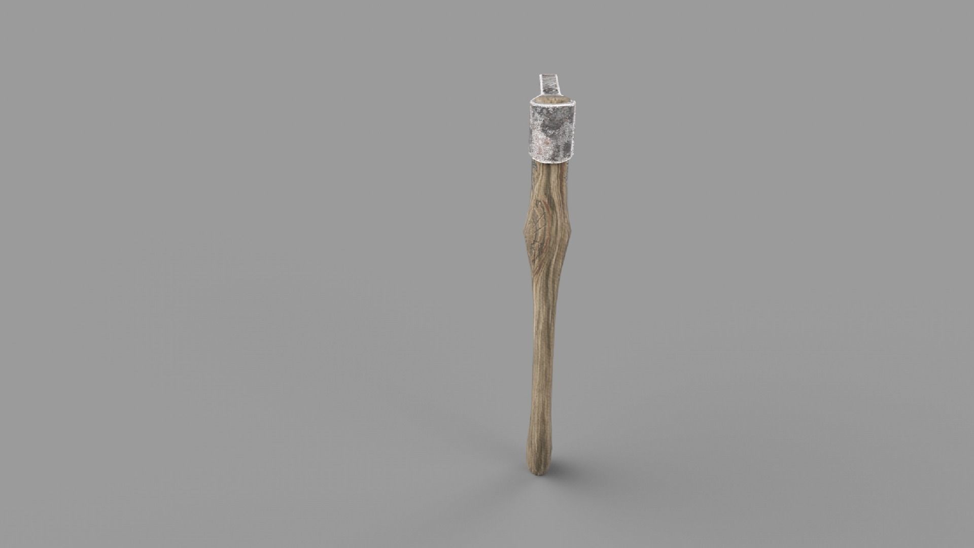 Axe Weapon Low-poly 3D model_5