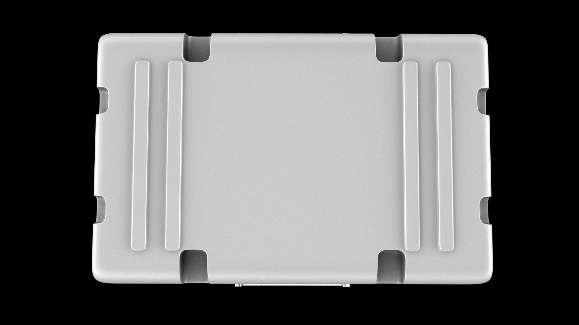 Sci-fi Box Low-poly 3D model_3