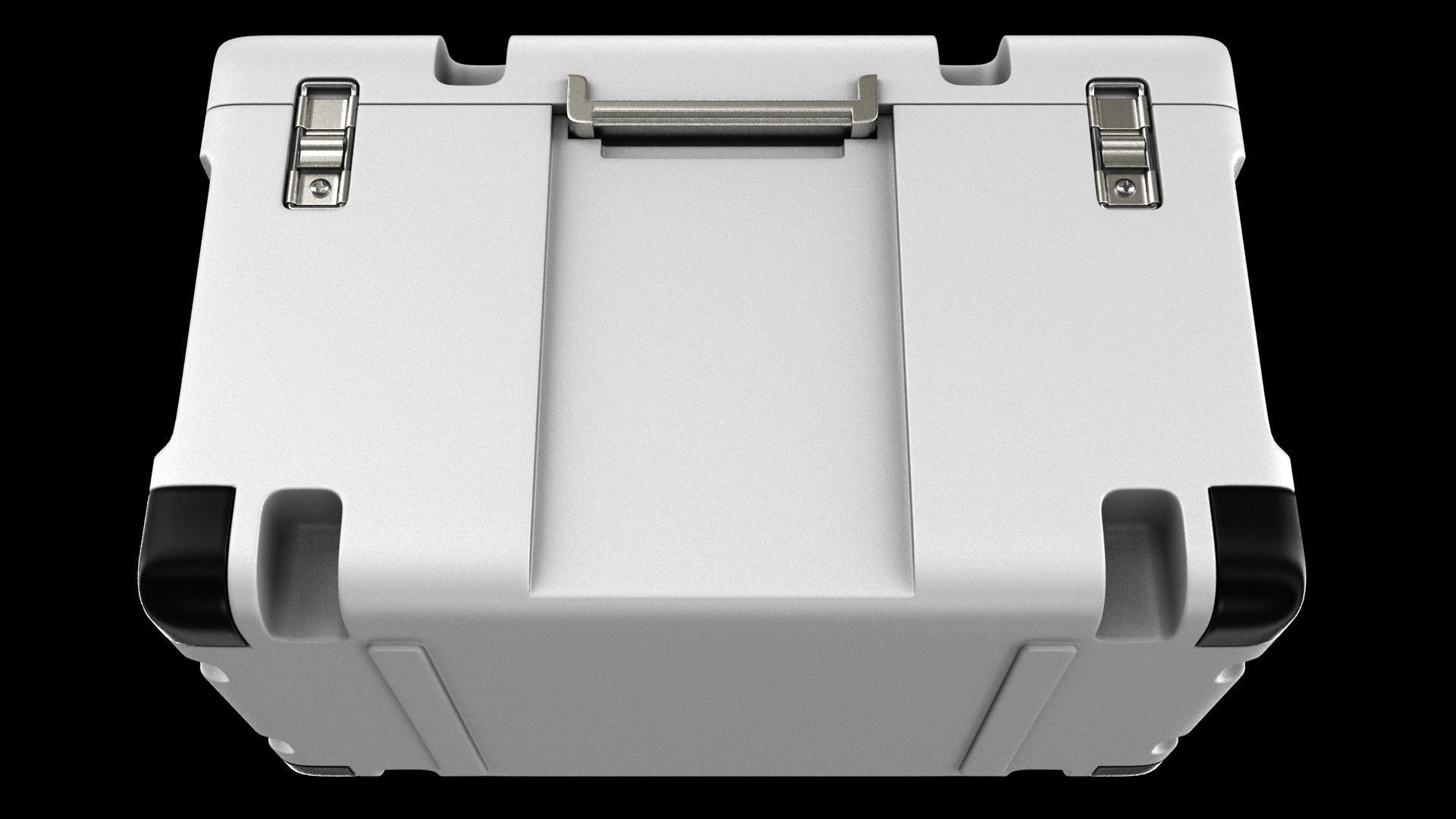 Sci-fi Box Low-poly 3D model_7