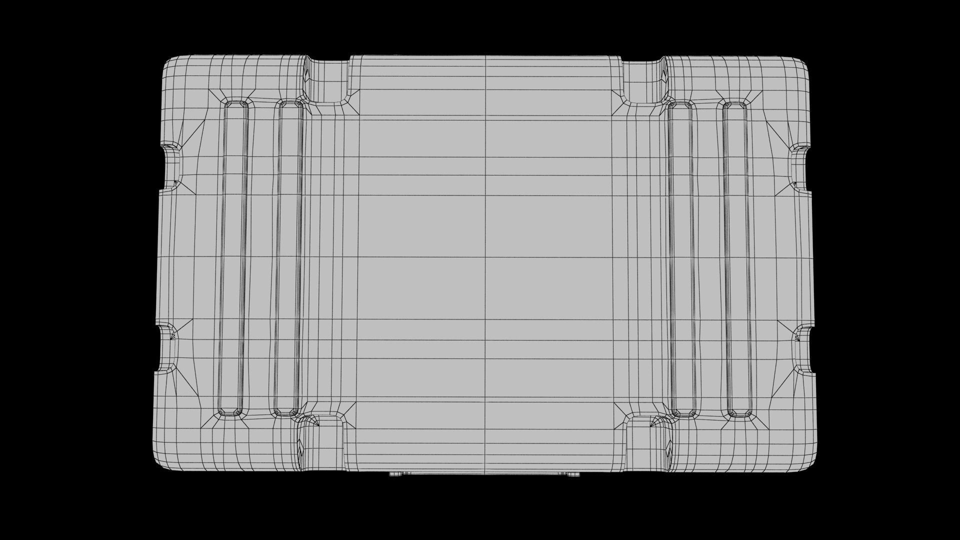 Sci-fi Box Low-poly 3D model_13