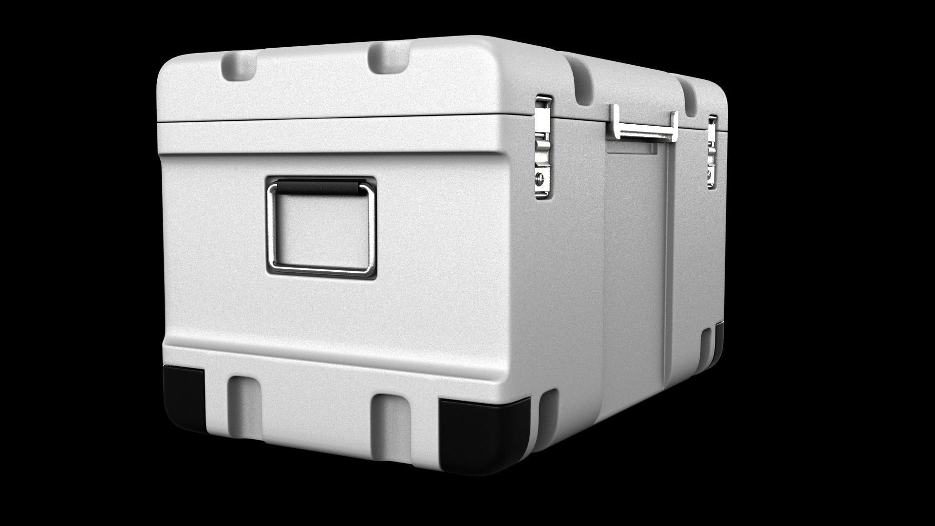 Sci-fi Box Low-poly 3D model_5