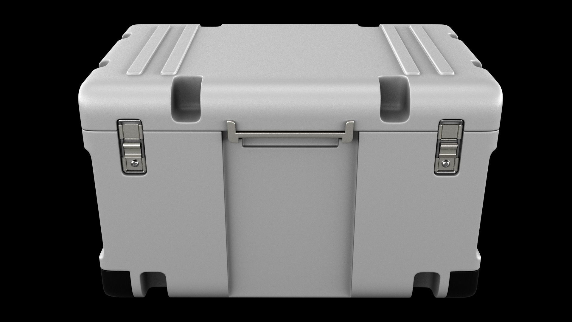 Sci-fi Box Low-poly 3D model_6