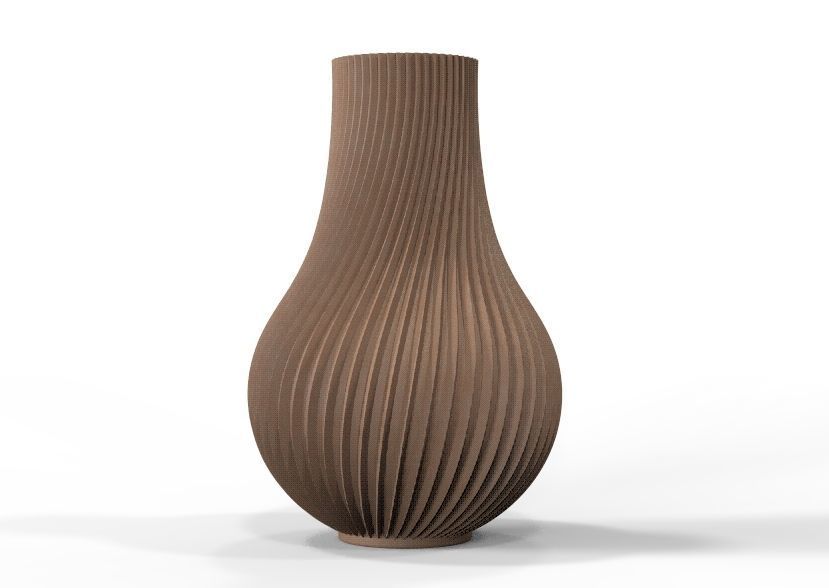 Flower Vase 3D model 3D printable | CGTrader